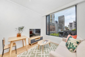 Studio with city views